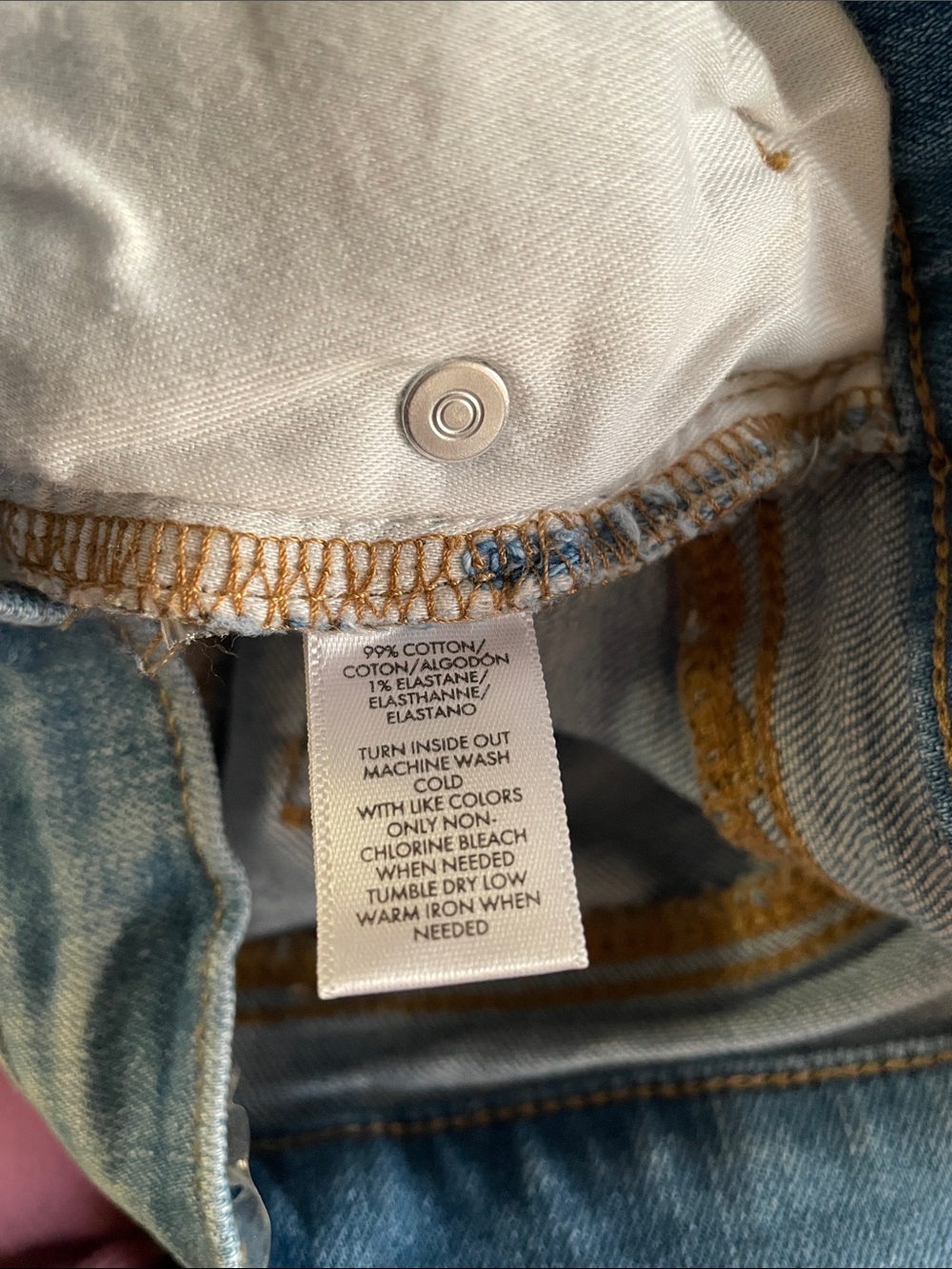 LOFT The Boot Light Blue Flare Jeans - Picture 7 of 7